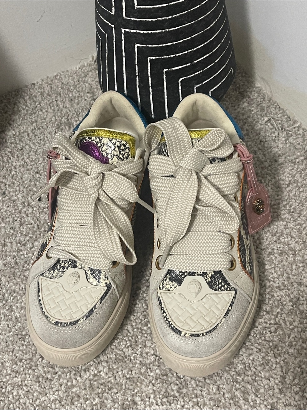 Multicolor Women’s Fashion Sneakers - Casual Lace-Up Comfort  Kurt Geiger